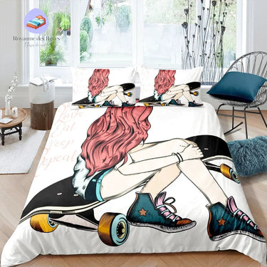 Housse de Couette Skate Fille